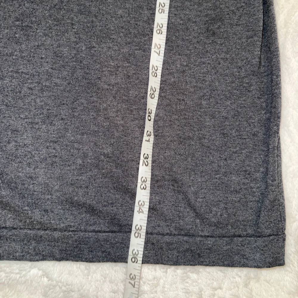3 x 20$ Apt. 9 Charcoal V-Neck Wrap Midi Dress Size Large - Picture 9 of 10